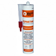 Герметик силиконовый Masterteks Home Master универсальный прозрачный 260 мл 230200  