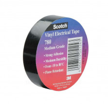 Изолента ПВХ 19мм (рул.20м) Scotch 780 черн. 3М 7000033356  