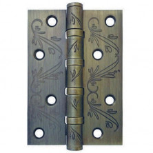 Петля дверная Adden Bau 100X70X2.5 4BB Flo с четырьмя подшипниками Antic Bronze  