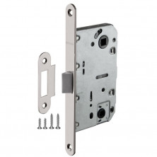 Защелка врезная Fuaro Plastic P96WC-50 33619 SN матовый никель