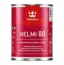 Краска для мебели Tikkurila Helmi 80 С глянцевая 0,9 л