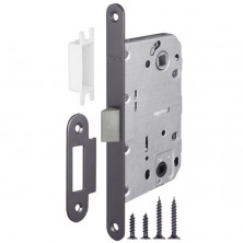 Защелка врезная Fuaro Plastic P96WC-50 35475 GR графит