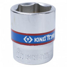 Головка торцевая стандартная King Tony 333520M шестигранная 3/8 дюйма 20 мм