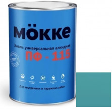 Эмаль алкидная Mokke ПФ-115 бирюзовая 20 кг