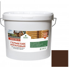 Герметик акриловый межшовный Prosept для деревянных конструкций орех 15 кг  