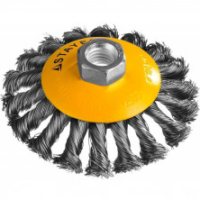 Щетка коническая для УШМ Stayer Professional 35135-100 100 мм M14