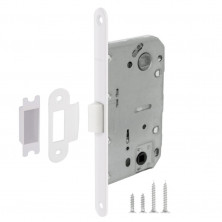 Защелка врезная Fuaro Plastic P96WC-50 41769 WH белый