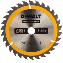 Диск пильный по дереву с гвоздями Dewalt Construction DT1935-QZ 30Т 165 мм