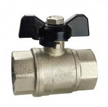 Кран шаровой Remsan 448496 D25 мм Г-Г полнопроходной латунный