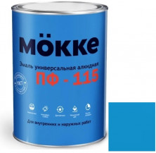 Эмаль алкидная Mokke ПФ-115 голубая 20 кг