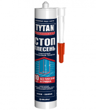 Герметик силиконовый Tytan Professional Стоп Плесень санитарный нейтральный прозрачный 280 мл  