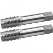 Комплект метчиков Зубр М10x1,5 мм сталь 9ХС ручные 4-28006-10-1.5-H2