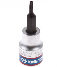 Бита торцевая King Tony 302710 Torx Т10 3/8 дюйма 50 мм с отверстием