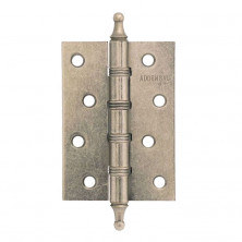 Петля дверная Adden Bau 100X70X2.5 4W с четырьмя подшипниками Aged Silver  