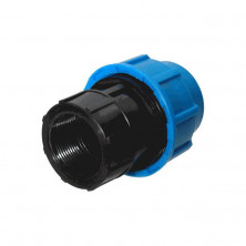 Муфта компрессионная ПЭ ВР Дн 40х1 1/2" напорная ТПК-АКВА 52004112