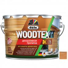 Пропитка декоративная для защиты древесины Dufa Woodtex Орегон 9 л