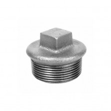 Заглушка чугун оц Ду 40 (1 1/2") НР Fittex PLUS