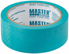 Лента малярная Master Color 30-6133 для деликатных поверхностей 38 мм 25 м  