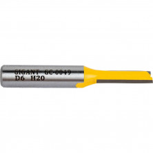 Фреза пазовая прямая Gigant GC-0049 6х20х8 мм
