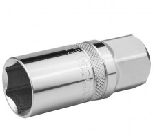Торцовая головка Kraftool Industrie Qualitat 27813-21_z01 свечная с магнитом