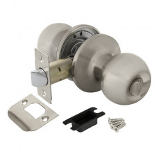 Ручка защелка Ajax DK682 SN-BK 39537 фиксатор матовый никель  