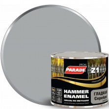 Эмаль по металлу Parade Special Z1 гладкая RAL 9006 Л-С серебряная 0,45 л