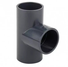 Тройник Aquaviva TEE0900 клеевой 90 градусов PN16 90 мм