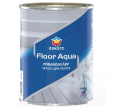 Краска износостойкая для полов Eskaro Floor Aqua База A 0,9 л