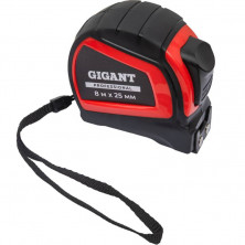 Рулетка Gigant Professional GPGW-04 с автостопом 8 м 25 мм