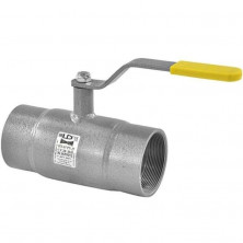 Кран шаровой LD КШ.Ц.М.065.025.Н/П.02 стальной Ду 65 Ру25