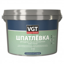 Шпатлевка облегченная VGT для заделки стыков гипсокартона с пониженной усадкой 20 кг