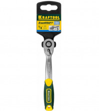 Ключ-трещотка Kraftool Pro 27795-1/4_z02 72 зуба 1/4" изогнутая