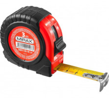 Рулетка измерительная Mirax Rubber 34011-03-18_z02 3м 18мм