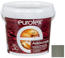 Лак-антисептик акриловый Eurotex Аквалазурь утренний туман 0,9 кг