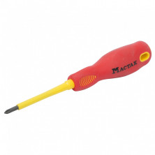 Отвертка крестовая Мастак 041-01080EH Phillips №1 80 мм