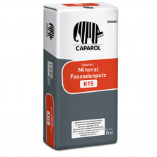 Штукатурка минеральная декоративная Caparol Capatect Mineral Fassadenputz K15 942096 камешковая 25 кг