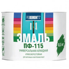 Эмаль Proremontt ПФ-115 глянцевая белая 0,5 кг