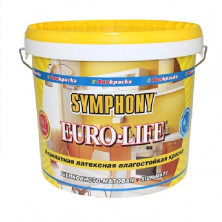 Краска водоэмульсионная Symphony Euro Life 00-01100268 база С 10/9 л