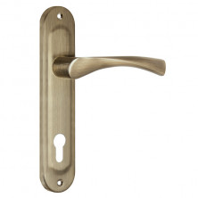 Ручка на планке Punto Crona Handlе90 P90 8518 41981 АB бронза  