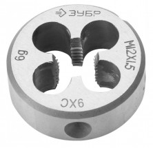 Плашка круглая ручная Зубр 4-28022-12-1,5 М12x1,5 мм