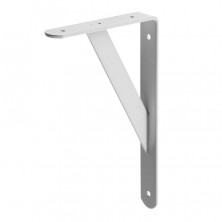 Уголок-кронштейн усиленный Stayer Master 37422-1 300х200х30 мм белый