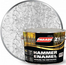 Эмаль по металлу Parade Special Z1 молотковая 543-311 Л-С серебристо-серая 2,5 л