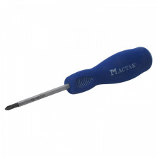 Отвертка крестовая Мастак 041-01752H Phillips №1 75 мм