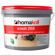 Клей для напольных покрытий Homakoll 268 контактный 10 кг