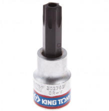 Бита торцевая King Tony 302750 Torx Т50 3/8 дюйма 50 мм с отверстием