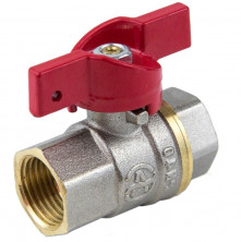 Кран шаровой Aquasfera Euro 1002-02 Ду 20 Ру 30 с внутренней резьбой 3/4 дюйма
