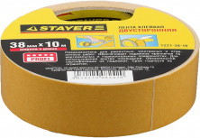 Лента клейкая двухсторонняя Stayer Profi 1221-38-10   