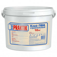 Клей ПВА Bergauf Praktik Строительный универсальный 10 кг