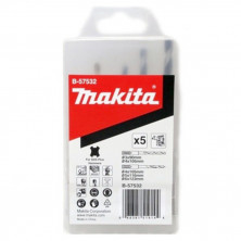 Набор сверл Makita B-57532 SDS+ по дереву и металлу 5 шт