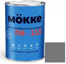 Эмаль алкидная Mokke ПФ-115 светло-серая 20 кг